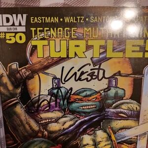 IDW #50 signed by Kevin Eastman